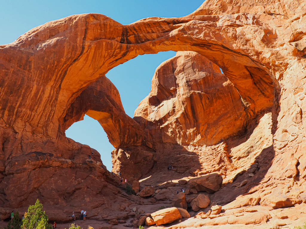 Arches National Park on our road trip across the United States