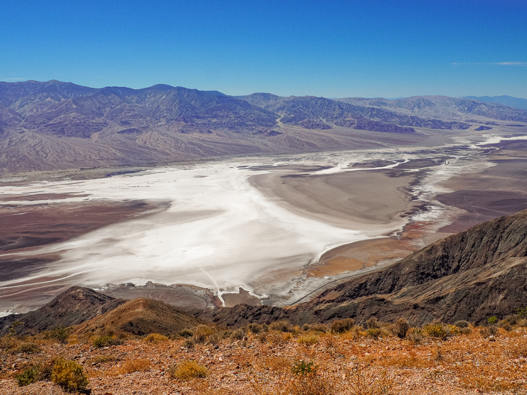 Road Trip United States through Death Valley National Park