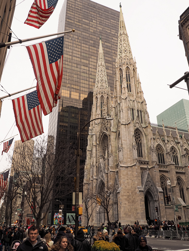 Visiting St. Patricks church is one of the best things to do in NYC in the winter