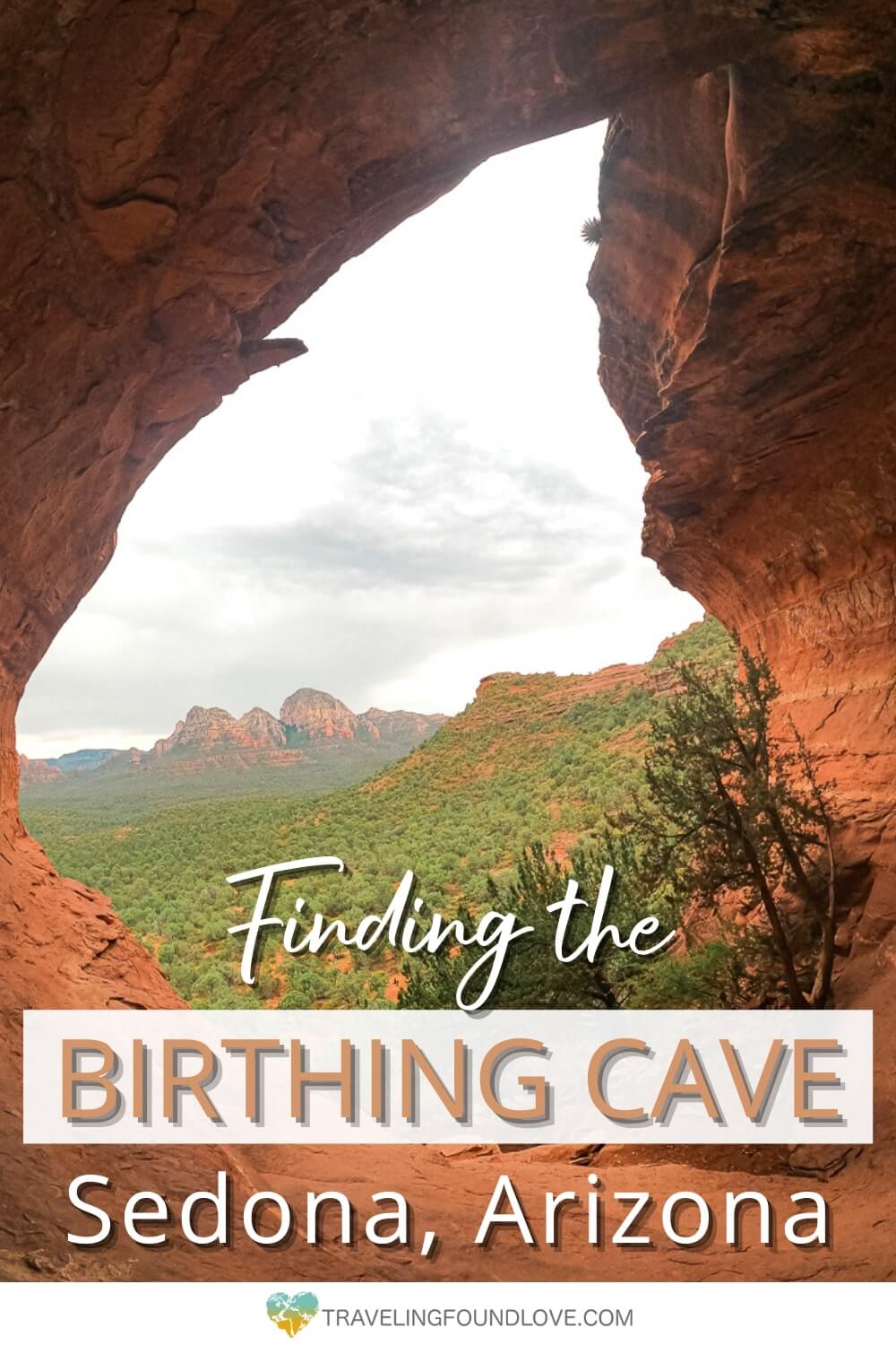 Birthing Cave Sedona Arizona Pin