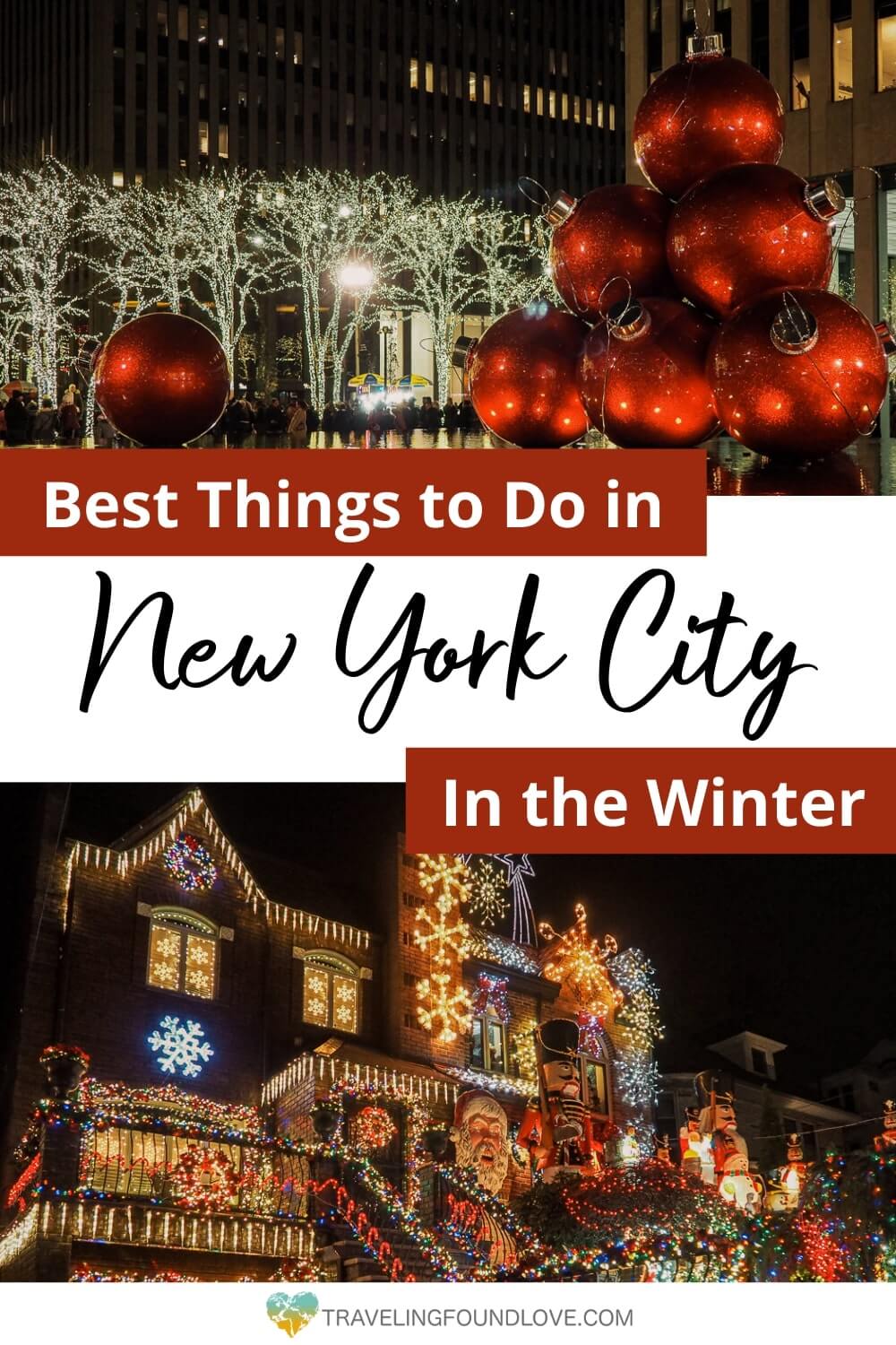 Best Things to do in New York City in winter - Pinterest Pin