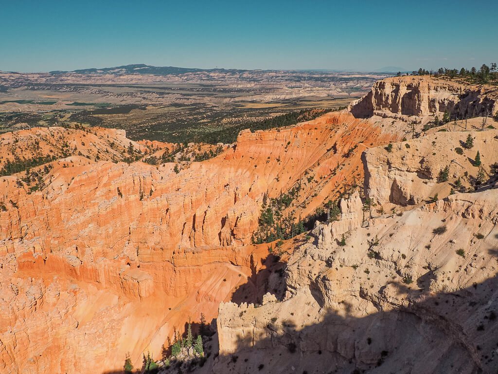 Colourful red rock formation in Bryce Canyon National Park
