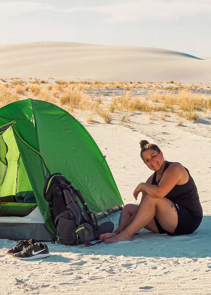 Backcountry Camping in White Sands National Park