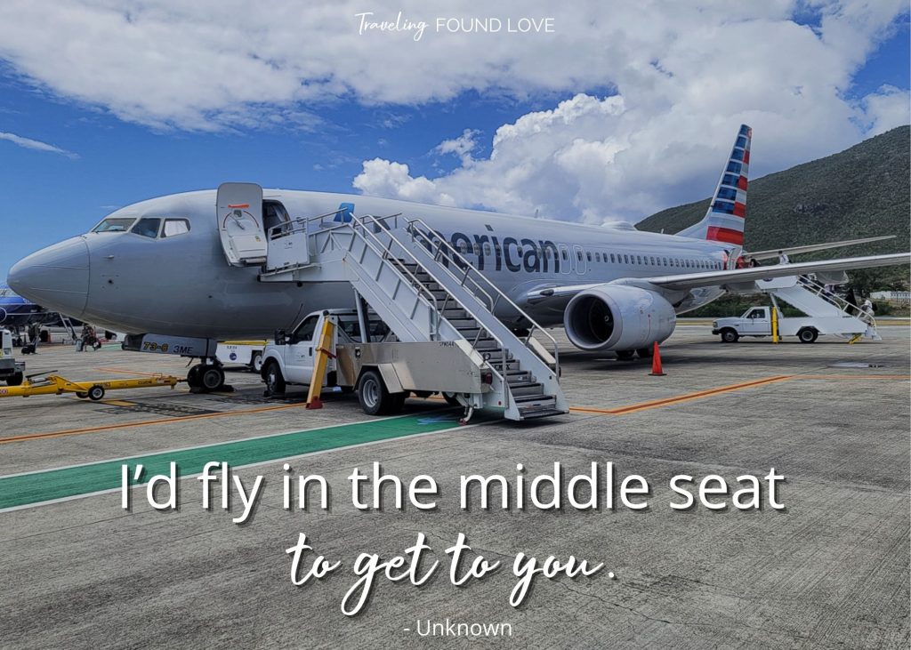 Travel Partner Quotes with a plane in the background